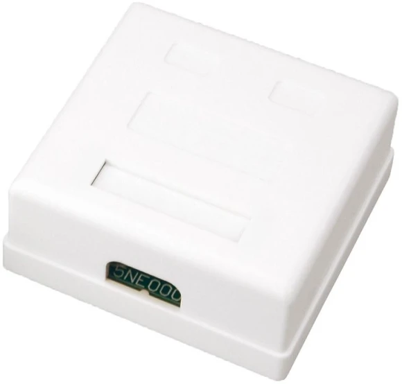 Розетка Rexant 03-0151 комп.RJ45 2 кат.5E UTP бел.