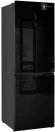 Холодильник Weissgauff WRK 185 Total NoFrost Inverter Black Glass 2-хкамерн. черный инвертер Холодильник Weissgauff WRK 185 Total NoFrost Inverter Black Glass 2-хкамерн. черный инвертер