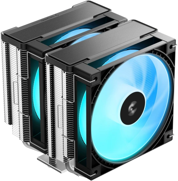 Устройство охлаждения(кулер) Deepcool AG620 G2 ARGB Soc-AM5/AM4/1200/1700/1851 серебристый/черный 4-pin 30.93dB Al+Cu 270W 1046gr Ret (R-AG620-BKAMMG2-G) Устройство охлаждения(кулер) Deepcool AG620 G2 ARGB Soc-AM5/AM4/1200/1700/1851 серебристый/черный 4-pin 30.93dB Al+Cu 270W 1046gr Ret (R-AG620-BKAMMG2-G)