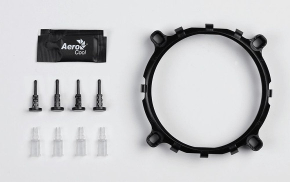 Устройство охлаждения(кулер) Aerocool Verkho 2 Soc-AM5/AM4/1200/1700/1851 черный/синий 4-pin 15-25dB Al+Cu 110W 307gr Ret