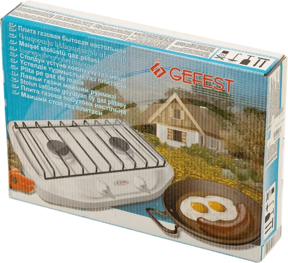 Плита Газовая Gefest 700-03 белый эмаль (настольная) (ПГ 700-03) Плита Газовая Gefest 700-03 белый эмаль (настольная) (ПГ 700-03)