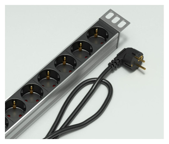 Блок распределения питания Rem R-16-20S-A-1420-3 верт.размещ. 20xSchuko базовые 16A Schuko 3м Блок распределения питания Rem R-16-20S-A-1420-3 верт.размещ. 20xSchuko базовые 16A Schuko 3м