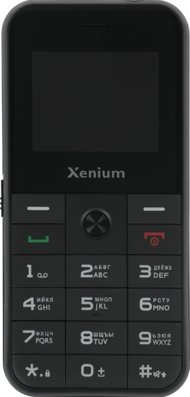 Мобильный телефон Xenium X718 черный моноблок 2Sim 1.77" 128x160 Spreadtrum ThreadX RTOS 0.3Mpix GSM900/1800 MP3 FM microSD max32Gb