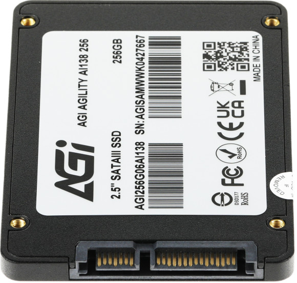 Накопитель SSD AGi SATA-III 256GB AGI256G06AI138-CB AI138 2.5" Накопитель SSD AGi SATA-III 256GB AGI256G06AI138-CB AI138 2.5"