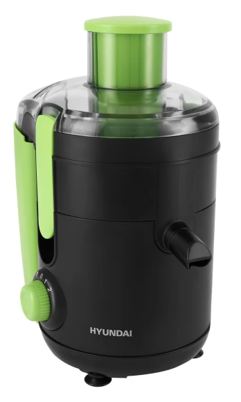 Соковыжималка центробежная Hyundai HY-JE1625 500Вт рез.сок.:450мл. черный/зеленый Соковыжималка центробежная Hyundai HY-JE1625 500Вт рез.сок.:450мл. черный/зеленый