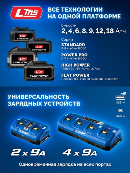Дрель-шуруповерт Зубр DB-70-42 40Вт аккум. патрон:быстрозажимной (кейс в комплекте)