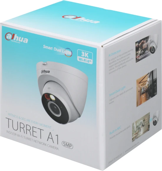 Камера видеонаблюдения IP Dahua DH-IPC-T5AP-IL-0280B Wi-Fi 2.8-2.8мм цв. корп.:белый (DH-T5A-IL) Камера видеонаблюдения IP Dahua DH-IPC-T5AP-IL-0280B Wi-Fi 2.8-2.8мм цв. корп.:белый (DH-T5A-IL)