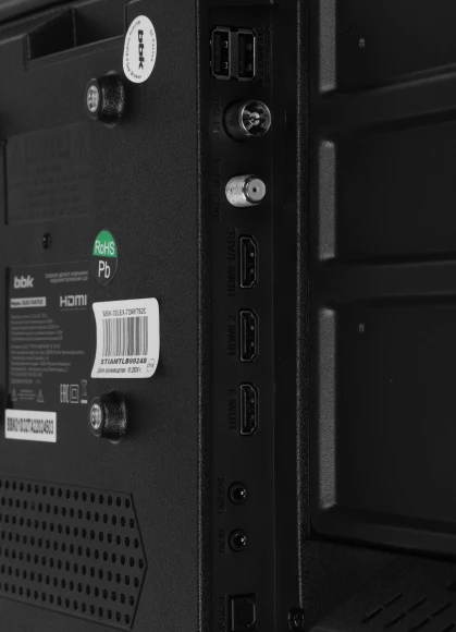 Телевизор LED BBK 32" 32LEX-7249/TS2C (B) Яндекс.ТВ черный HD 60Hz DVB-T2 DVB-C DVB-S2 USB WiFi Smart TV (RUS)