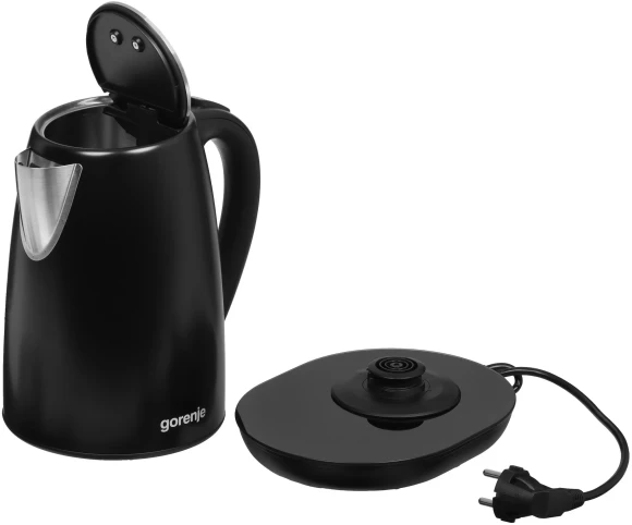 Чайник электрический Gorenje K17TRB 1.7л. 2200Вт черный корпус: металл/пластик Чайник электрический Gorenje K17TRB 1.7л. 2200Вт черный корпус: металл/пластик