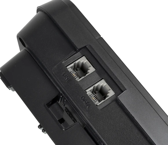 Телефон проводной Panasonic KX-TS2356RUB черный