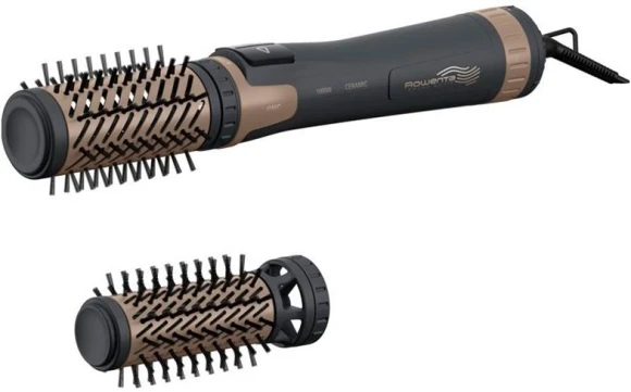 Фен-щетка Rowenta CF9528F0 1000Вт коричневый/золотистый (1830008973) Фен-щетка Rowenta CF9528F0 1000Вт коричневый/золотистый (1830008973)