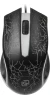 Мышь Оклик 395M SHADOW черный оптическая 1500dpi USB для ноутбука 3but (1102286)