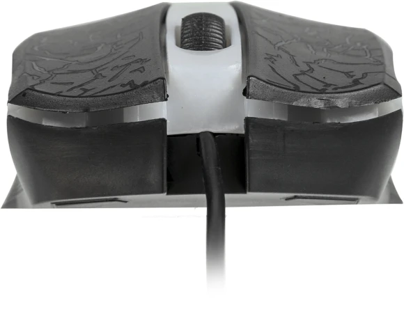 Мышь Оклик 395M SHADOW черный оптическая 1500dpi USB для ноутбука 3but (1102286)