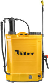 Опрыскиватель Kolner KCSG 16/12BPH-SLA аккум. наполь. 16л желтый (КН16-12БПХСЛА)