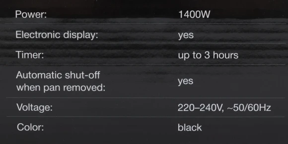 Плита Индукционная Hyundai HYC-0101 черный стеклокерамика (настольная)