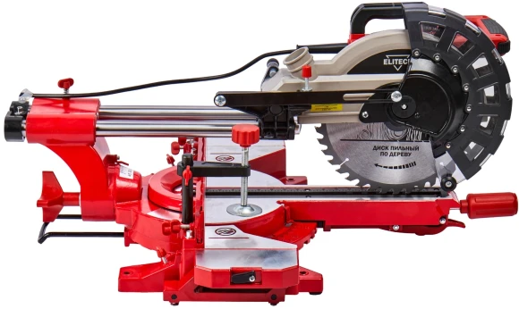 Торцовочная пила Elitech ПТ 825К (E2006.006.00) 1800Вт 4500об/мин d=255мм Торцовочная пила Elitech ПТ 825К (E2006.006.00) 1800Вт 4500об/мин d=255мм