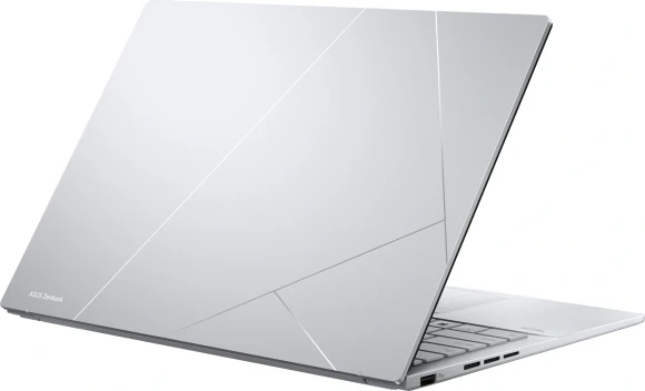 Ноутбук Asus Zenbook 14 OLED UX3405MA-QD1017 Core Ultra 9 185H 32Gb SSD512Gb Intel Arc 14" OLED FHD+ (1920x1200) без ОС silver WiFi BT Cam Bag (90NB11R2-M01UC0)