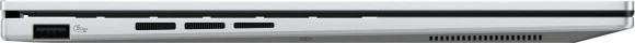 Ноутбук Asus Zenbook 14 OLED UX3405MA-QD1017 Core Ultra 9 185H 32Gb SSD512Gb Intel Arc 14" OLED FHD+ (1920x1200) без ОС silver WiFi BT Cam Bag (90NB11R2-M01UC0)