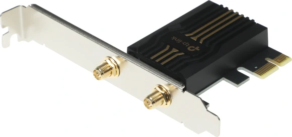 Сетевой адаптер Wi-Fi + Bluetooth TP-Link Archer TBE552E BE9300 PCI (ант.внеш.съем) 2ант.