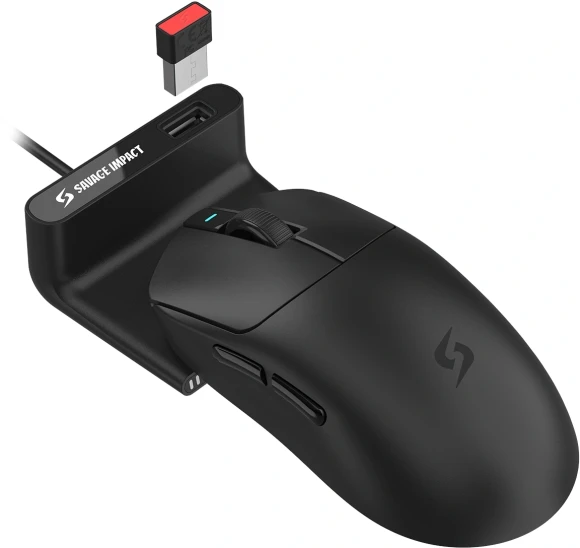 Мышь A4Tech Bloody SG5 черный оптическая 30000dpi беспров. USB/USB-C 5but