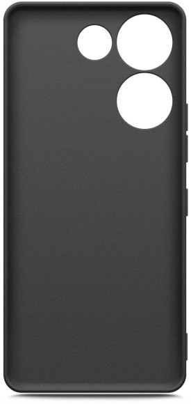 Чехол (клип-кейс) BoraSCO для Tecno Camon 20 (4G)/20 Pro (4G) Silicone Case черный (72054)