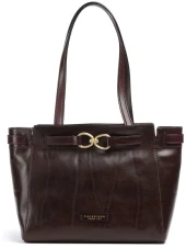 Рюкзак женский The Bridge Isotta 04644501/YF темно-коричневый кожа