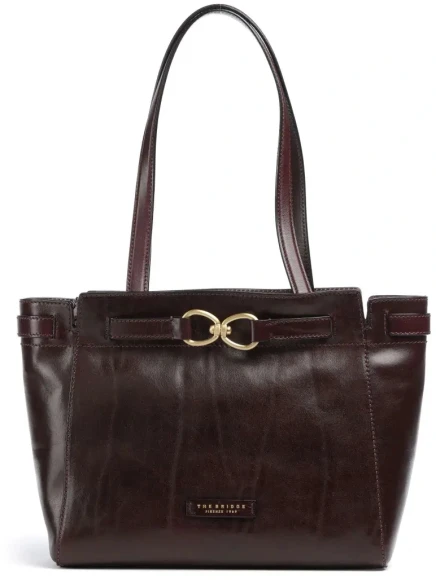 Рюкзак женский The Bridge Isotta 04644501/YF темно-коричневый кожа