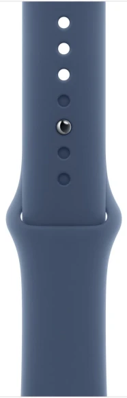 Смарт-часы Apple Watch SE 2024 A2723 44мм OLED корп.серебристый Sport Band рем.синий разм.брасл.:160-210мм (MXER3LL/A)