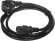 Кабель KingPrice KP-PC-Euro-C13-1.5m Евровилка угловой IEC C13 1.5м черный