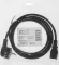 Кабель KingPrice KP-PC-Euro-C13-1.5m Евровилка угловой IEC C13 1.5м черный