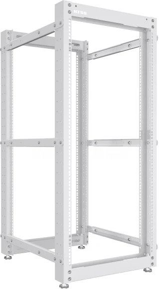 Стойка двухрамная NTSS NTSS-2POR24U/600-1000 24U 550ммx1000мм 600кг серый