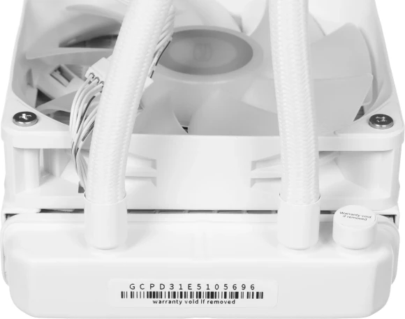 Система водяного охлаждения PcCooler DA240 WH ARGB Soc-AM5/AM4/1200/1700/1851 белый 4-pin 33.8dB Al 270W Ret (DA240-WHAWXX-GL)