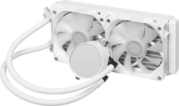 Система водяного охлаждения PcCooler DA240 WH ARGB Soc-AM5/AM4/1200/1700/1851 белый 4-pin 33.8dB Al 270W Ret (DA240-WHAWXX-GL)