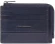 Чехол для кредитных карт Piquadro Philip PP4822W136R/BLU синий натур.кожа