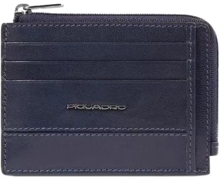Чехол для кредитных карт Piquadro Philip PP4822W136R/BLU синий натур.кожа
