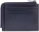 Чехол для кредитных карт Piquadro Philip PP4822W136R/BLU синий натур.кожа