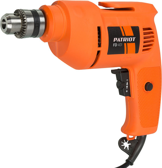 Дрель безударная Patriot FD 401 THE ONE 420Вт патрон:кулачковый реверс (120301401) Дрель безударная Patriot FD 401 THE ONE 420Вт патрон:кулачковый реверс (120301401)
