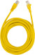Патч-корд Buro UTP 4 пары cat.5E CCA molded 5м желтый RJ-45 (m)-RJ-45 (m)