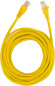 Патч-корд Buro UTP 4 пары cat.5E CCA molded 5м желтый RJ-45 (m)-RJ-45 (m)
