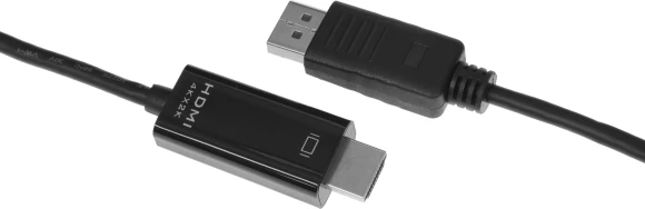 Кабель KingPrice KP-DP1.2-HD2.0-1.5m ver2.0 DisplayPort (m) HDMI (m) 1.5м черный
