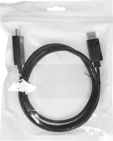 Кабель KingPrice KP-DP1.2-HD2.0-1.5m ver2.0 DisplayPort (m) HDMI (m) 1.5м черный