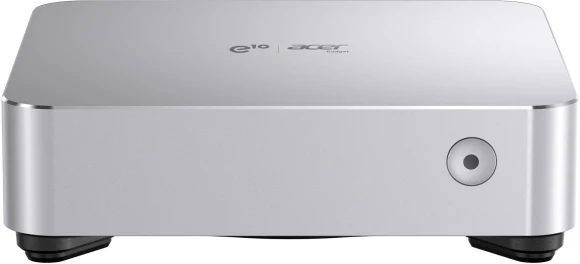Неттоп Acer Gadget E10 ETBox1 i5 13500H (2.6) 16Gb SSD512Gb UHDG Windows 11 Pro 2x2.5GbitEth WiFi BT 120W серебристый/черный