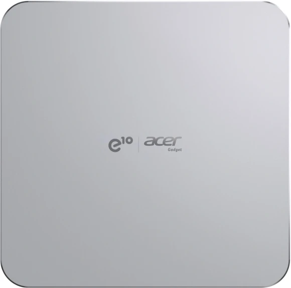 Неттоп Acer Gadget E10 ETBox1 i5 13500H (2.6) 16Gb SSD512Gb UHDG Windows 11 Pro 2x2.5GbitEth WiFi BT 120W серебристый/черный