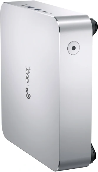 Неттоп Acer Gadget E10 ETBox1 i5 13500H (2.6) 16Gb SSD512Gb UHDG Windows 11 Pro 2x2.5GbitEth WiFi BT 120W серебристый/черный