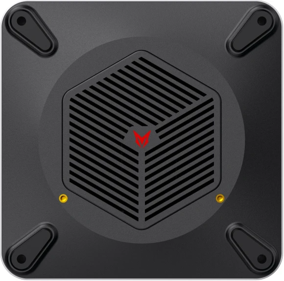 Неттоп Acer Gadget E10 ETBox1 i5 13500H (2.6) 16Gb SSD512Gb UHDG Windows 11 Pro 2x2.5GbitEth WiFi BT 120W серебристый/черный