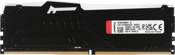 Память DDR5 32GB 5600MHz Kingston KF556C36BBEA-32 Fury Beast Expo RGB RTL Gaming PC5-44800 CL36 DIMM 288-pin 1.25В kit single rank с радиатором Ret