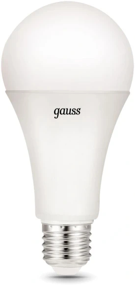 Лампа светодиодная Gauss A70 22Вт цок.:E27 груша 220B св.свеч.бел.теп. (упак.:1шт) (102502122)