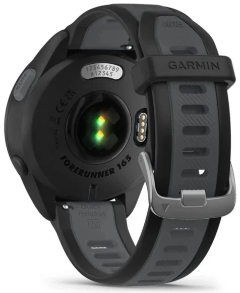 Смарт-часы Garmin Forerunner 165 30.4мм 1.2" AMOLED корп.черный рем.черный разм.брасл.:126-203мм (010-02863-20) Смарт-часы Garmin Forerunner 165 30.4мм 1.2" AMOLED корп.черный рем.черный разм.брасл.:126-203мм (010-02863-20)