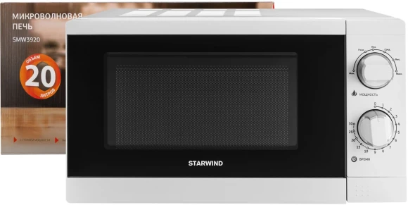 Микроволновая Печь Starwind SMW3920 20л. 700Вт белый