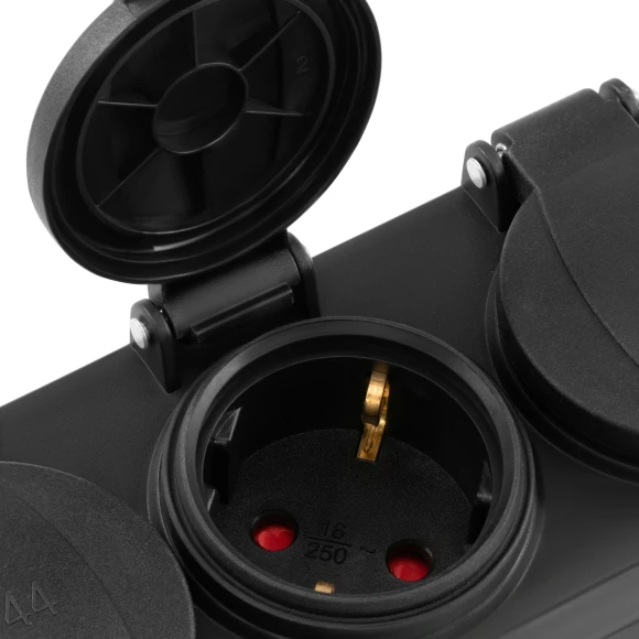 Сетевой удлинитель Buro BU-PS3.20/B 20м (3 розетки) оранжевый (пакет ПЭ)